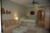 Villa La Estancia #1604 Second bedroom with king bed and queen sleeper sofa