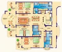 3 Bedroom Villa 3102 floorplan