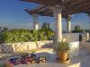 Outdoor seating on the Terrace of Penthouse 3806 of Villa La Estancia Cabo.