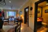 Spacious living area and third bathroom