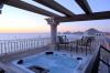 Private jacuzzi on balcony of Penthouse 3704