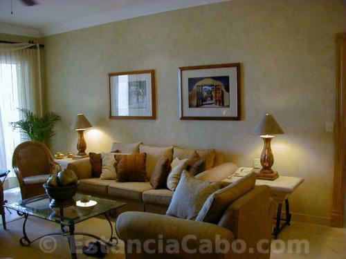 Living room in  #1303 Villa La Estancia Cabo