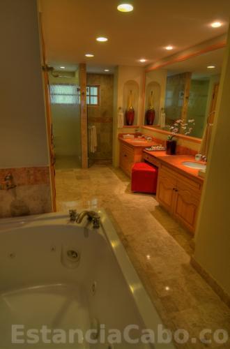 Master Suite Bathroom With Jacuzzi Tub