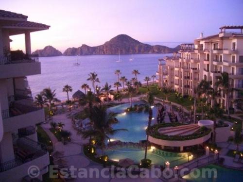 Villa La Estancia #1604 twilight view
